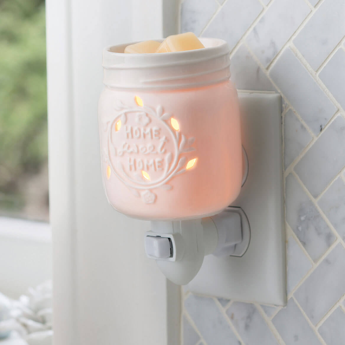 Mason Jar Pluggable Fragrance Warmer