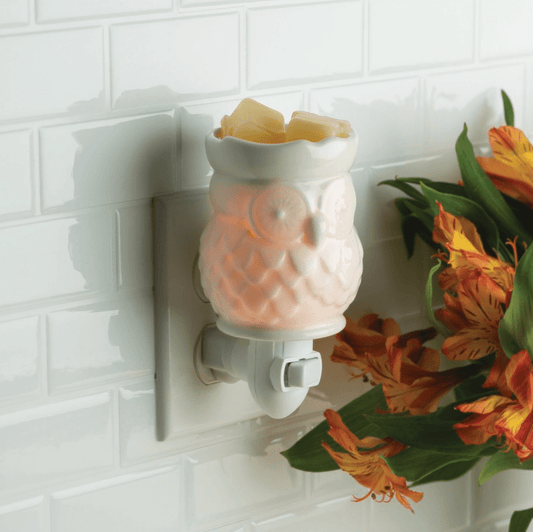 Owl Porcelain Pluggable Fragrance Warmer