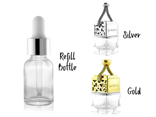 7ML Car Diffuser with a 15ML Refill Dropper