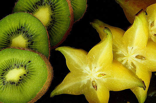 Starfruit and Kiwi