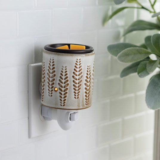 Wheat & Ivory Flip Dish Pluggable Fragrance
