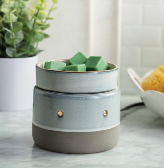 Glazed Concrete 2-in-1 Deluxe Fragrance Warmer